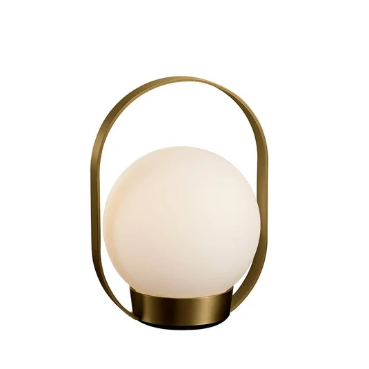 Palla T1 Portable Lámpara de Sobremesa Burnished Brass - Antidark