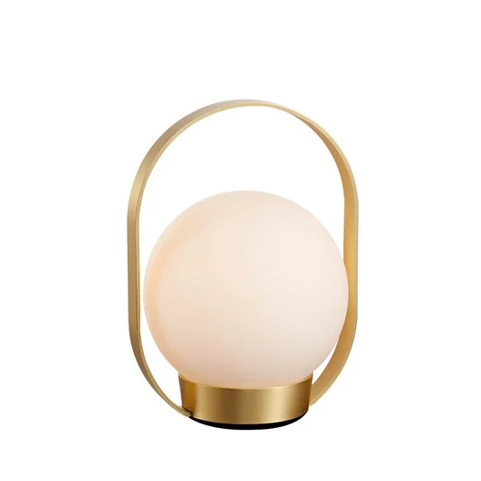 Palla T1 Portable Lámpara de Sobremesa Brass - Antidark