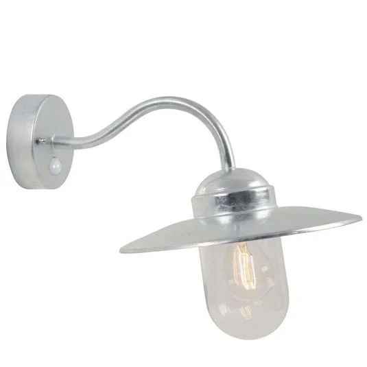 Aplique de exterior Luxembourg sensor, galvanizado