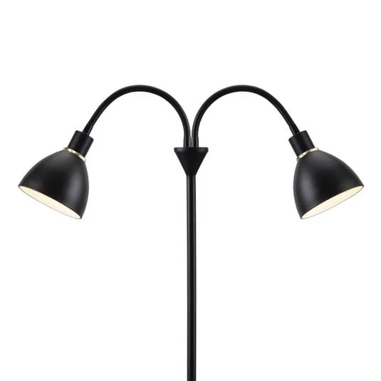 Ray Double Lámpara de Pie Black - Nordlux