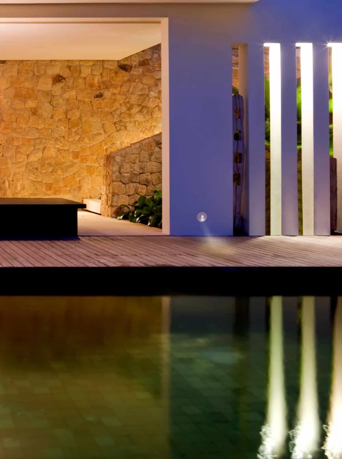 Mantra Aspen Aplique de pared LED gris oscuro 7027
