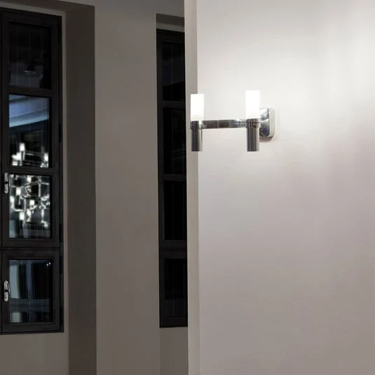 NEMO Crown aplique de pared 2 luces aluminio