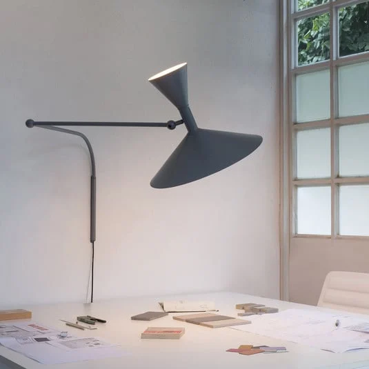 Aplique Nemo Lampe de Marseille, gris mate