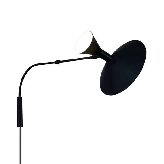 Nemo Mini Lampe de Marseille Aplique de Pared negro
