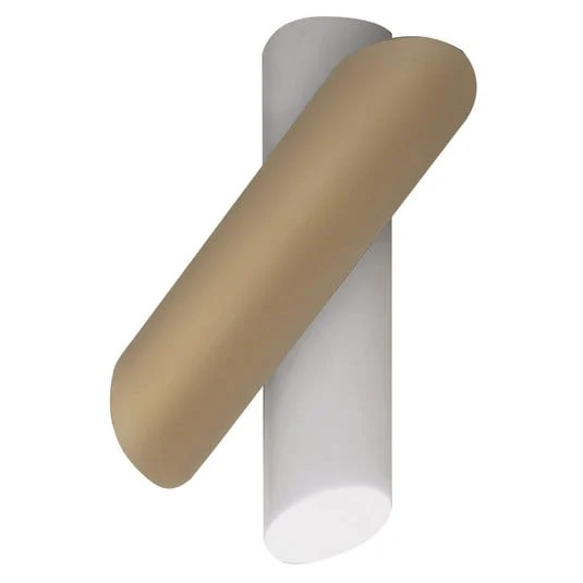 Nemo Tubos LED plafón 2 luces blanco/oro
