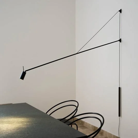 Nemo Swan Aplique de pared LED con soporte, atenuable
