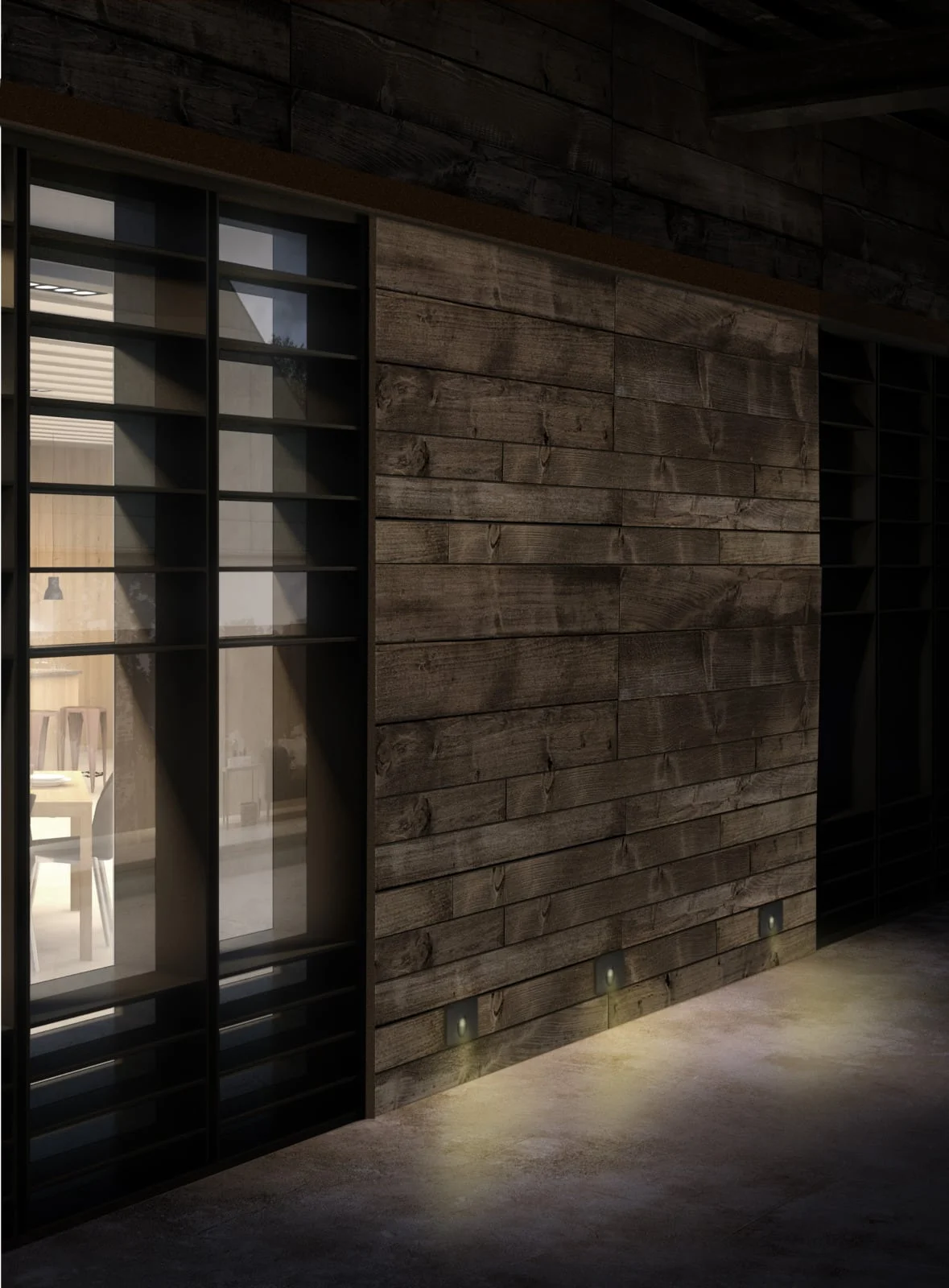 Mantra Aspen Señalizador exterior LED IP65 gris oscuro 7030