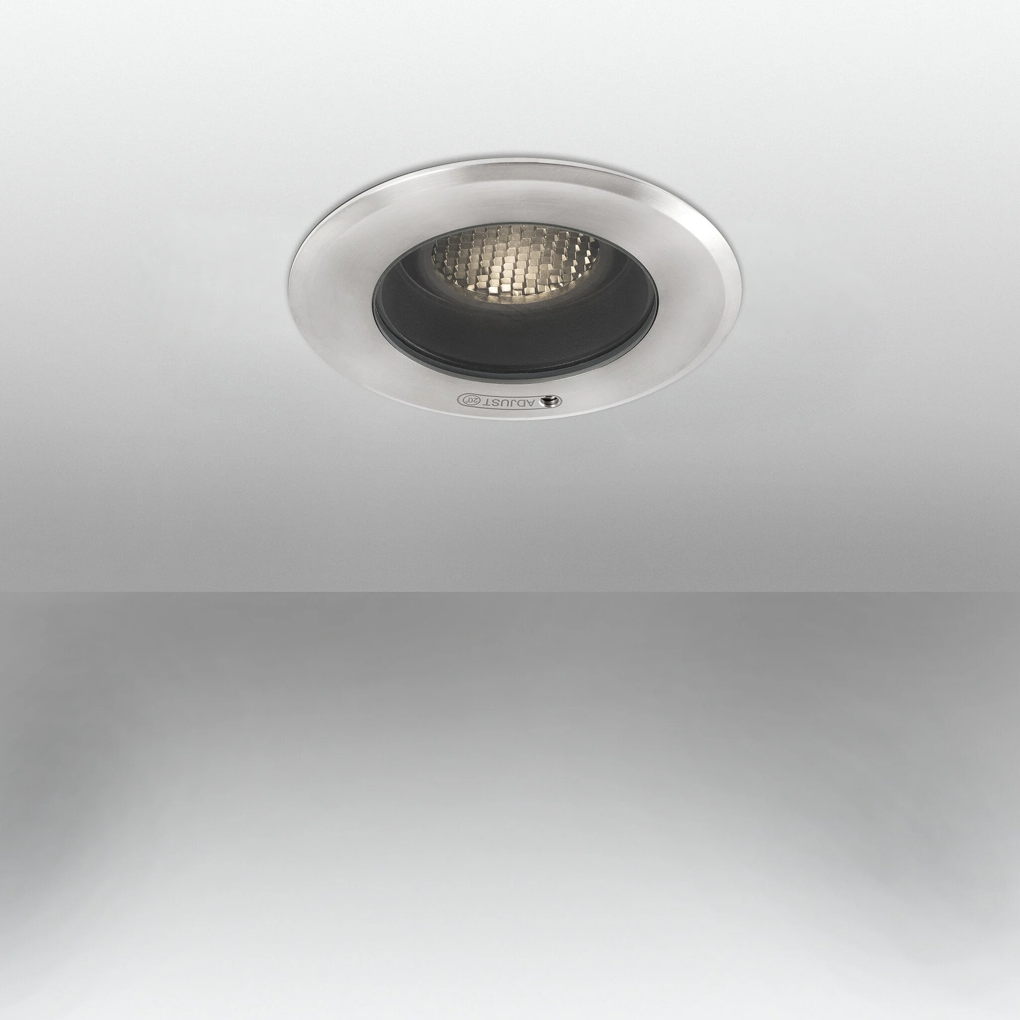 Downlight de exterior Faro Geiser 11cm LED gris 3000K IP67 38° 80 70305
