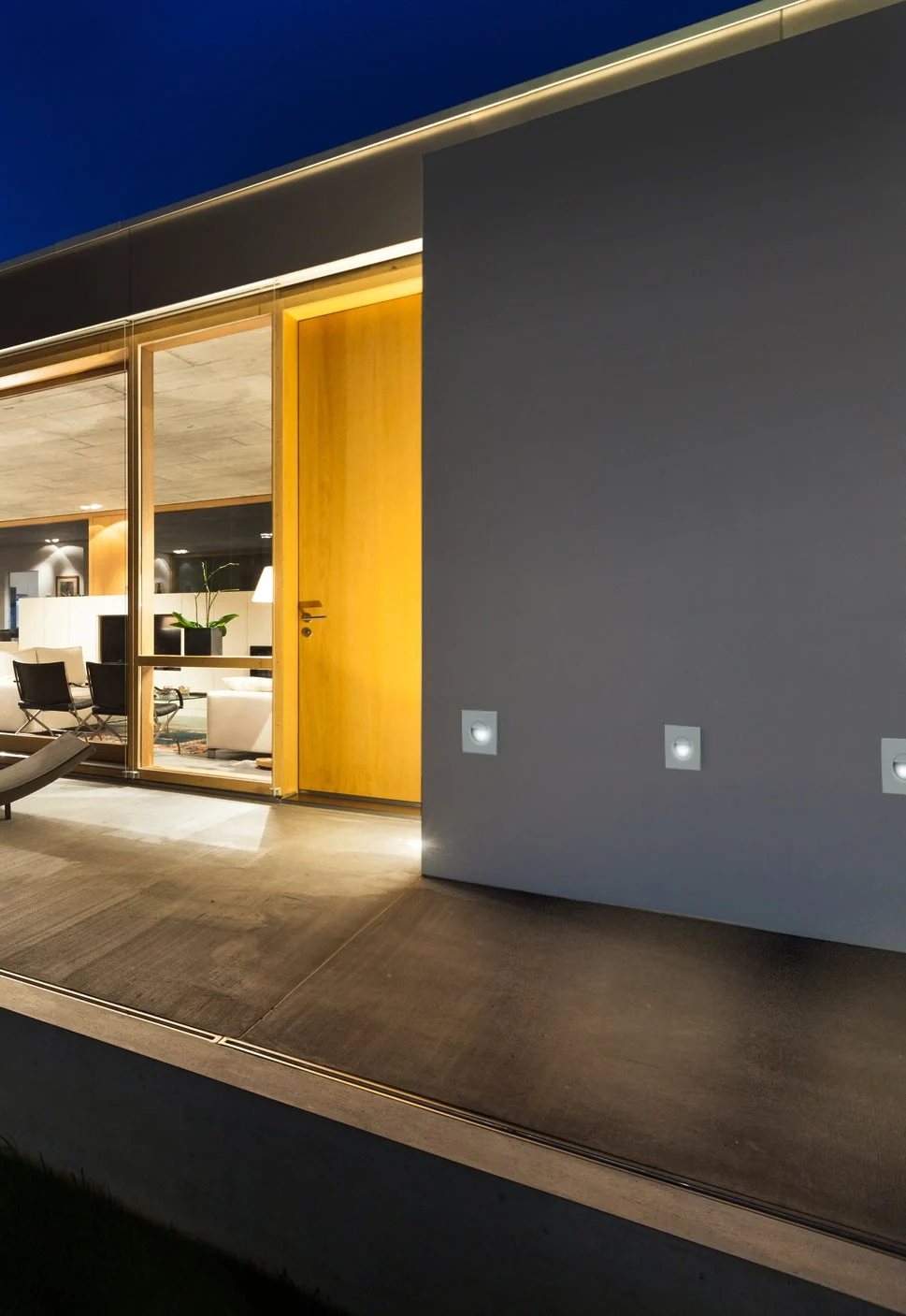 Mantra Aspen Aplique de pared LED blanco arena 7032