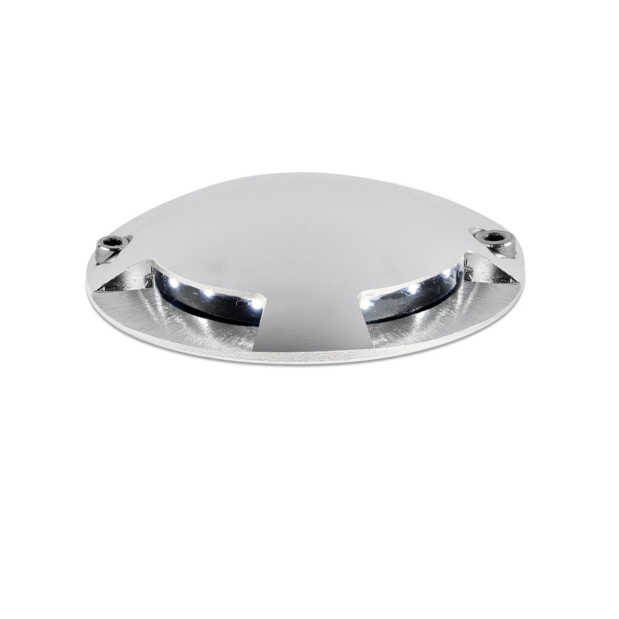 Aplique de exterior Faro Keenan LED níquel mate 6500K IP67 4 70564