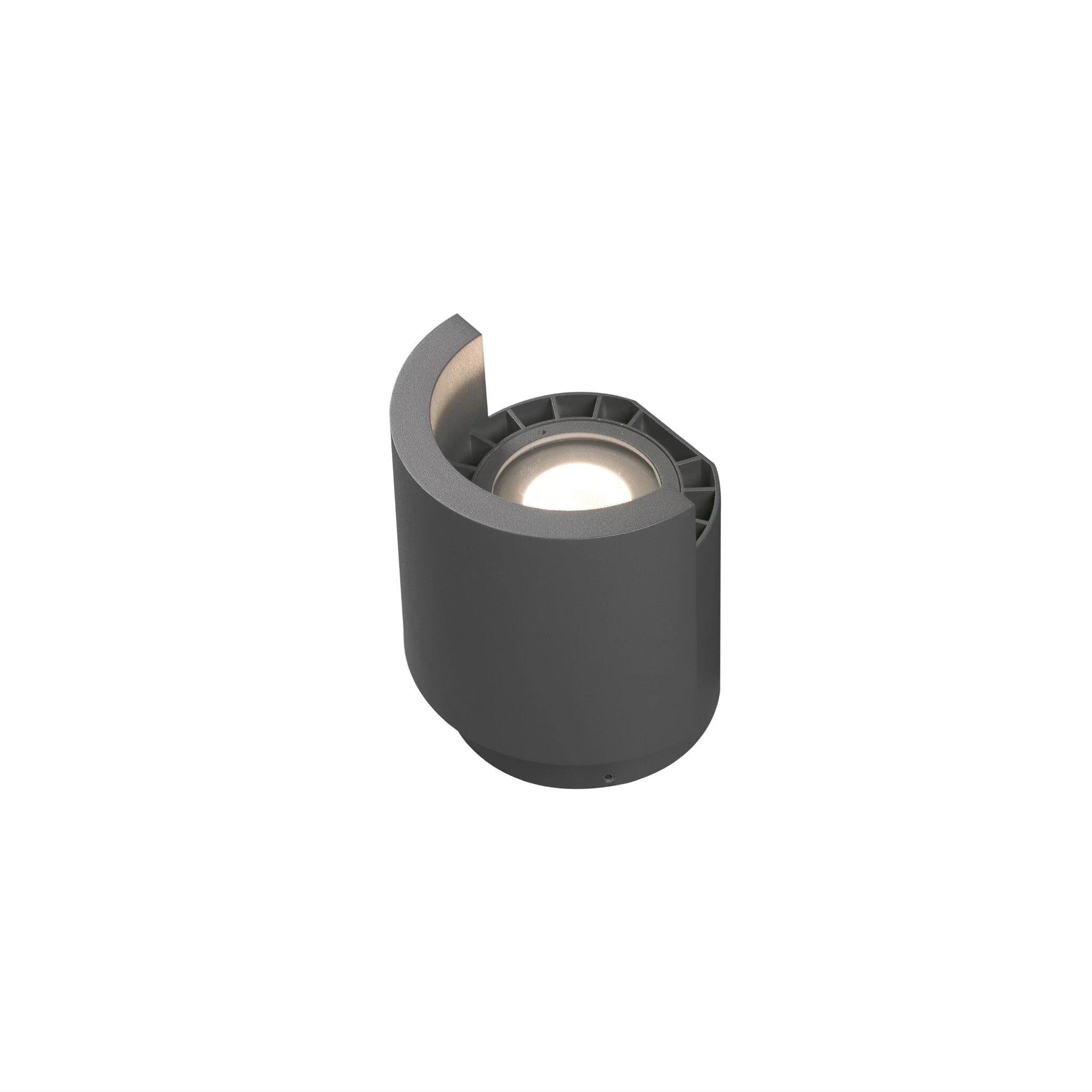 Proyector de exterior Faro Noboru 18cm LED gris oscuro 3000K IP65 36° 70576