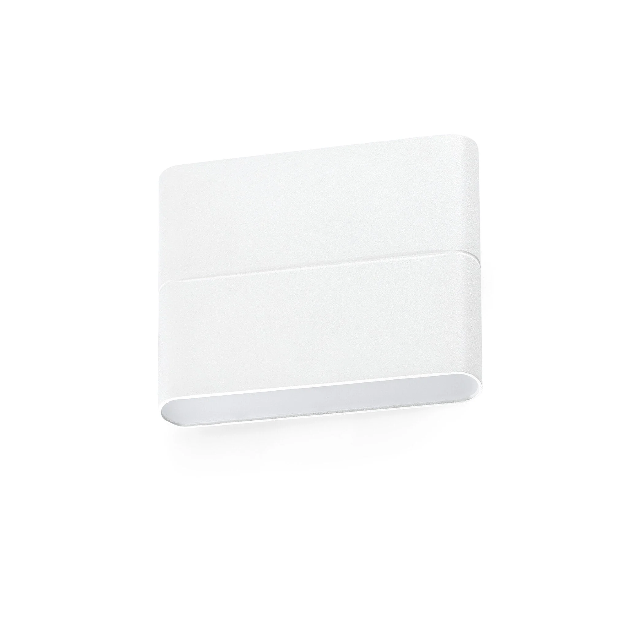Aplique de exterior Faro Aday LED blanco mate 3000K IP54 opal 11cm 70644