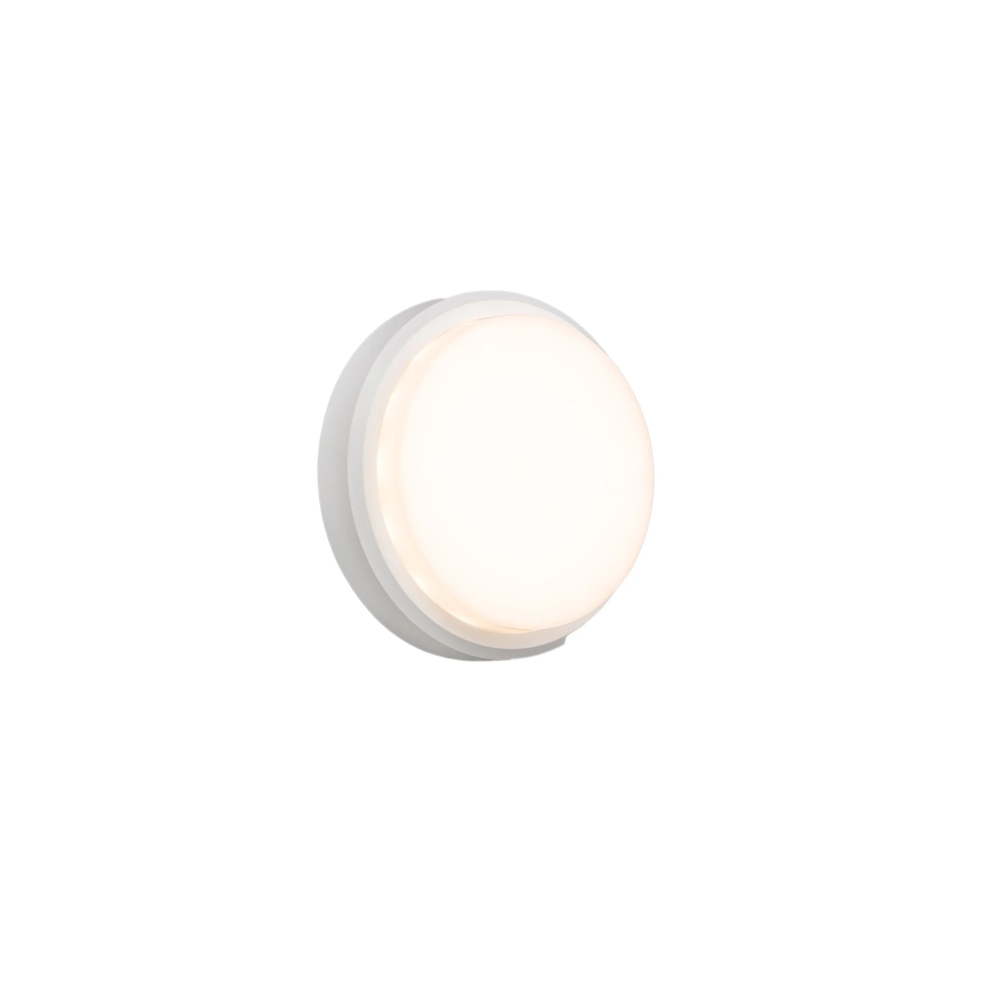 Aplique de exterior Faro Tom 19cm LED blanco mate 3000K IP65 opal 70665