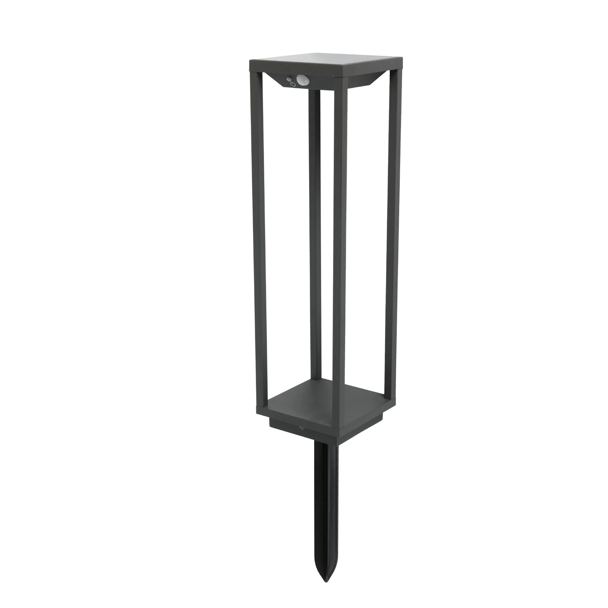 Baliza de exterior Faro Saura 50cm LED gris oscuro 3000K IP54 180° opal 70774