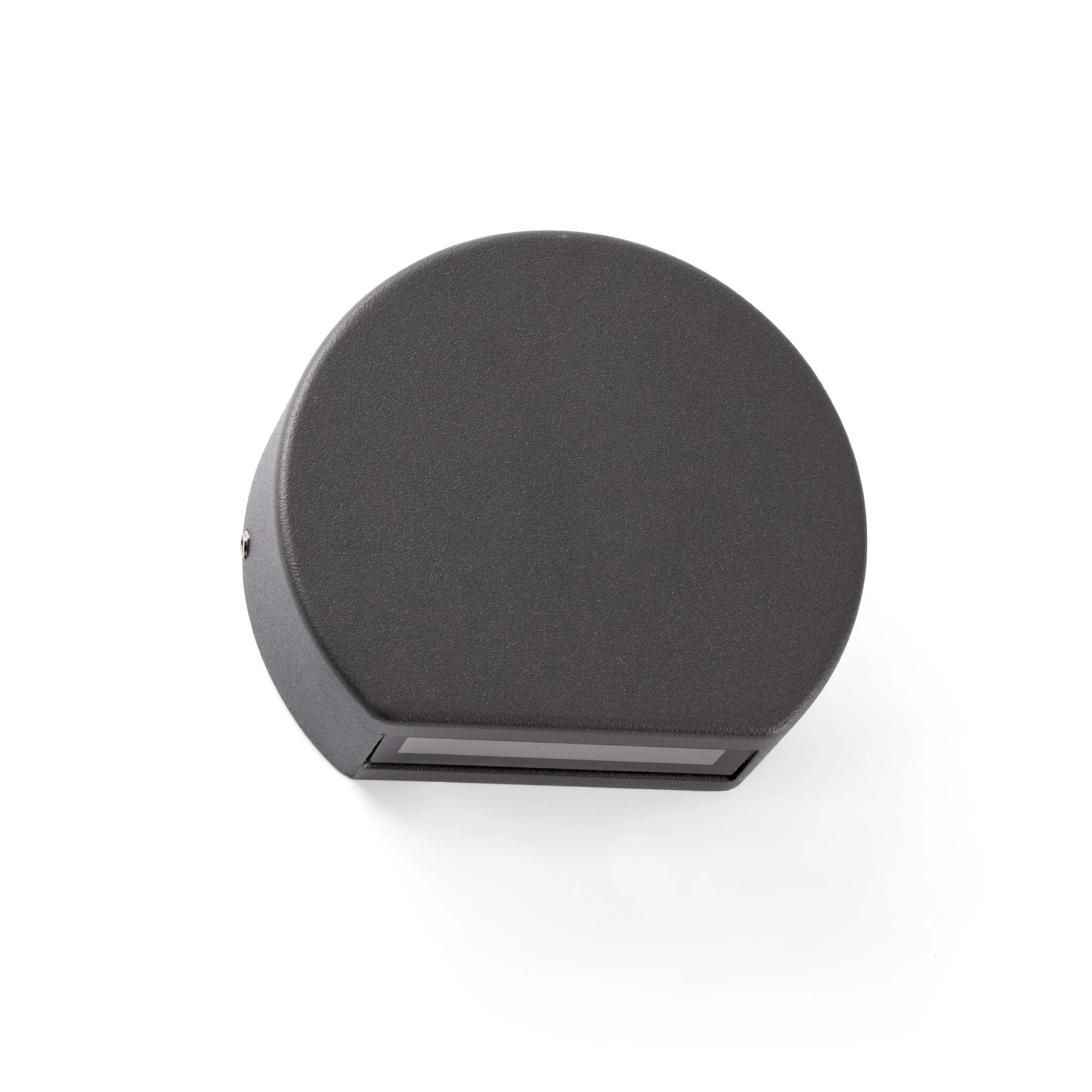 Aplique de exterior Faro Pill LED gris oscuro 3000K IP54 opal 70825