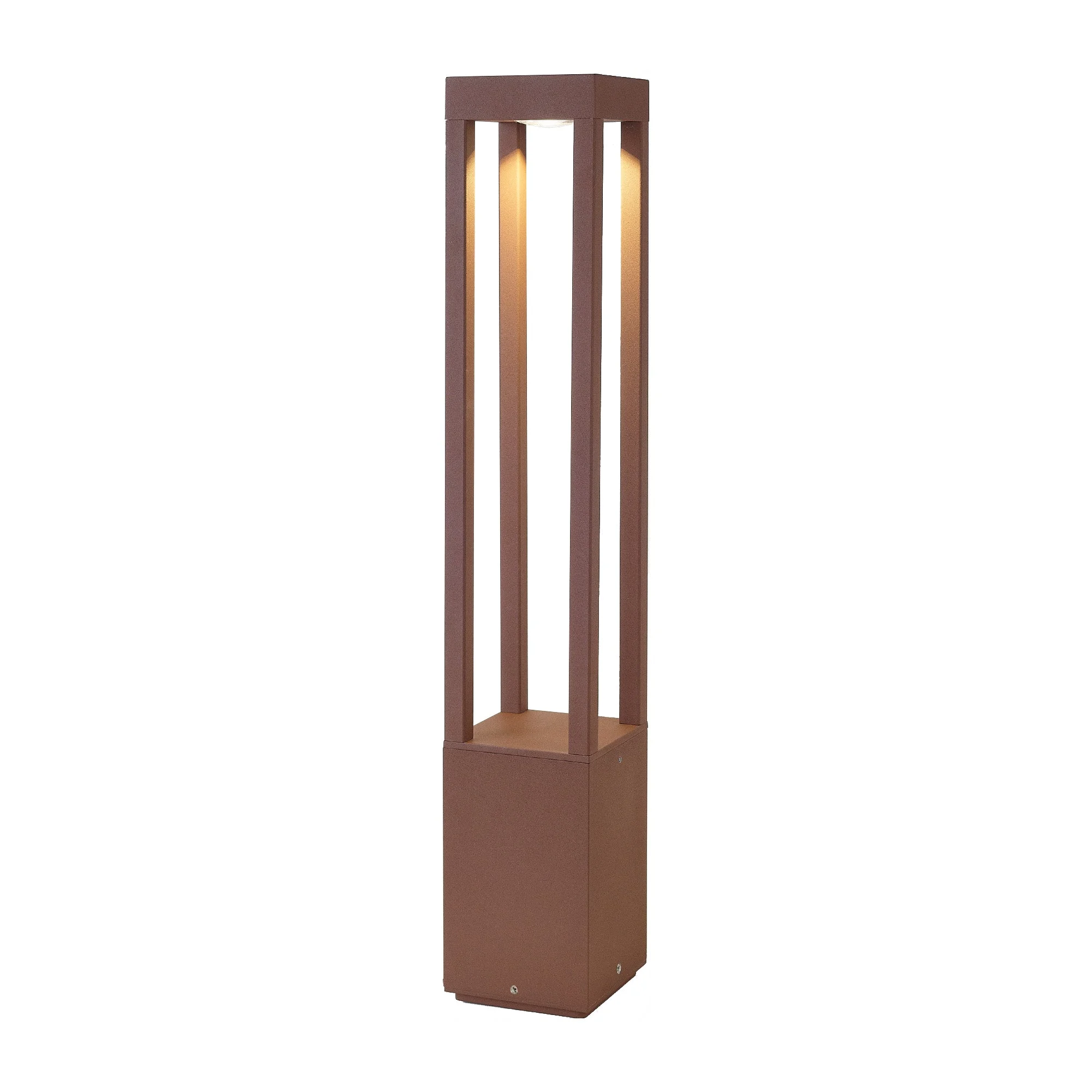 Baliza de exterior Faro Agra 65cm LED marrón 2700K IP55 70843