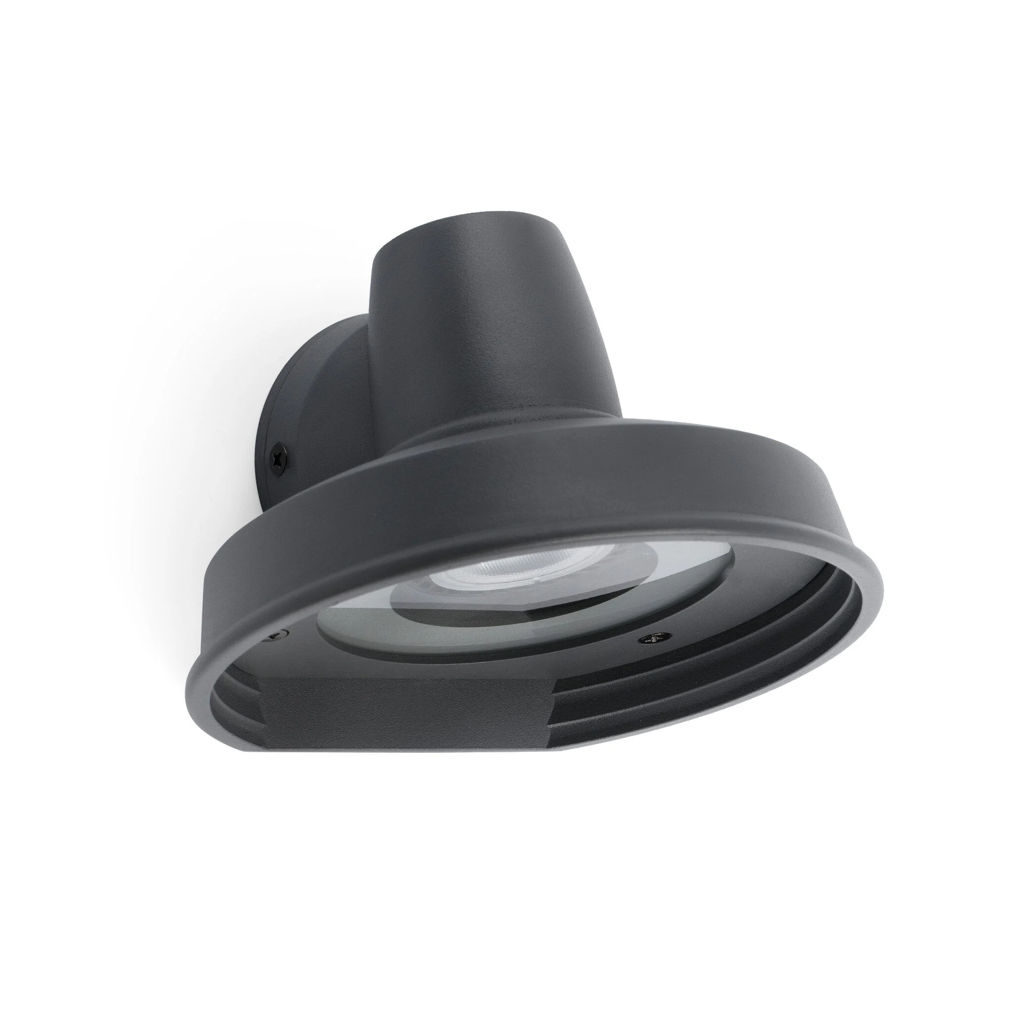 Aplique de exterior Faro Bronx GU10 LED gris oscuro IP44 71196
