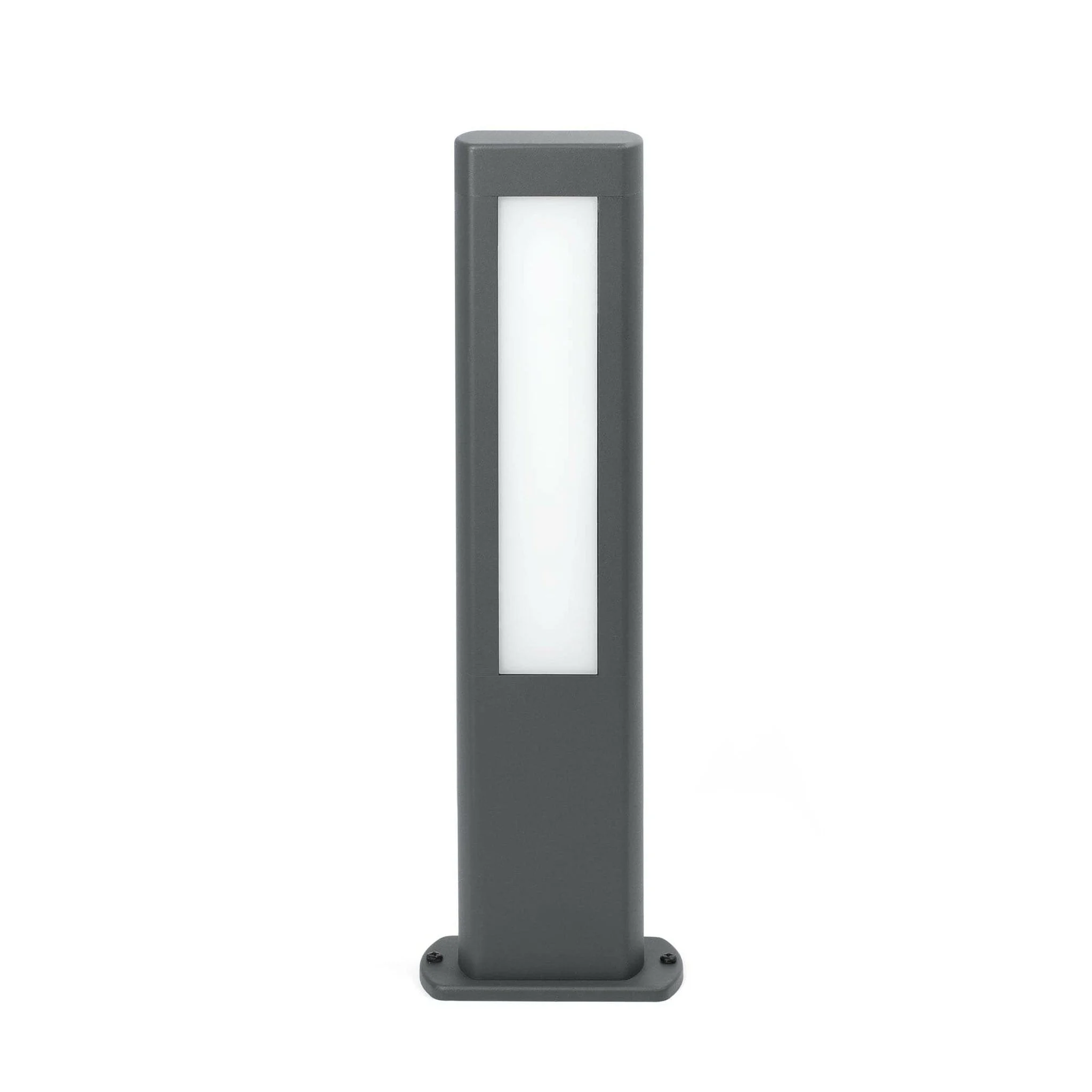 Baliza de exterior Faro Nanda 50cm LED gris oscuro 3000K IP54 opal 71216