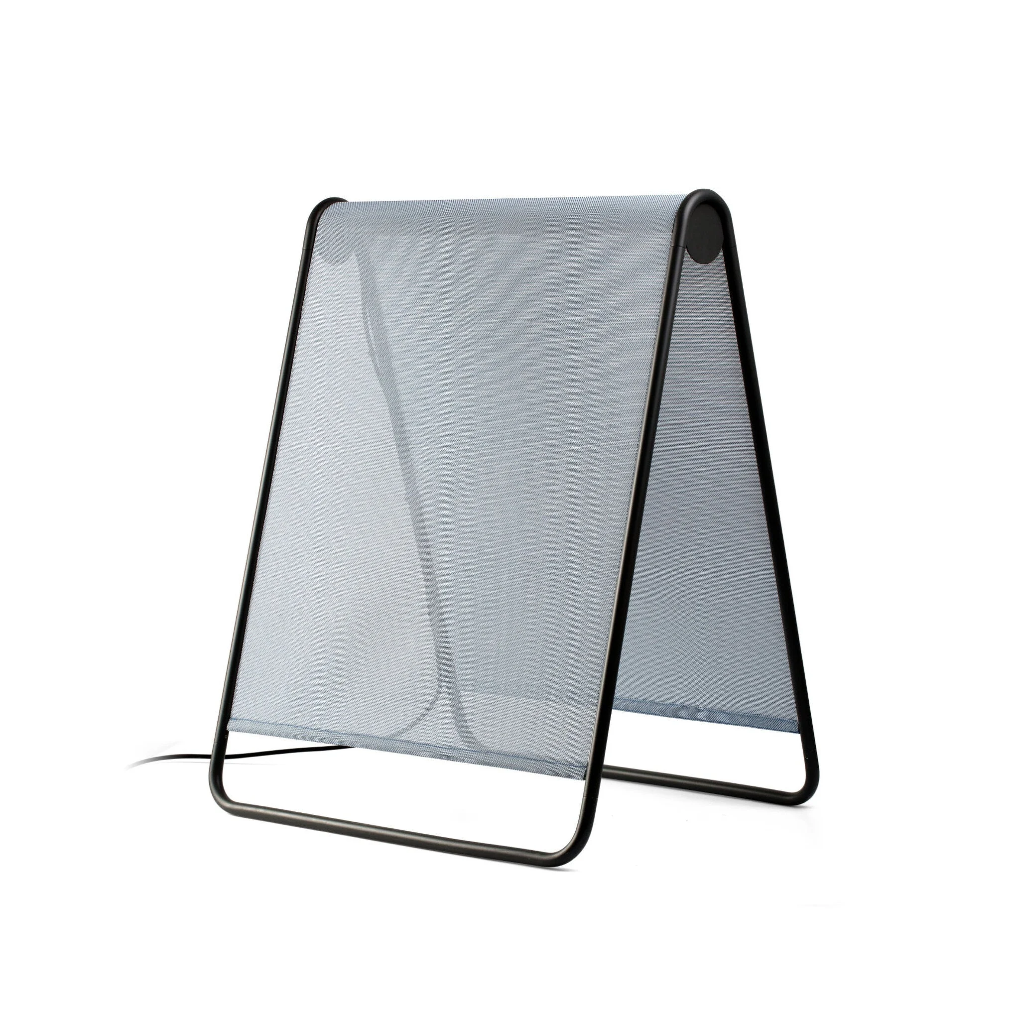 Lámpara de pie de exterior Faro Cadaqués 81cm LED azul 2700K IP44 opal 71243