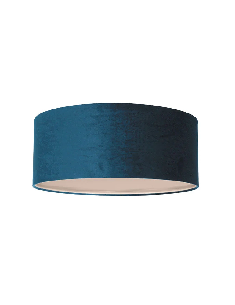 Plafón LED de terciopelo azul Steinhauer Prestige Chic
