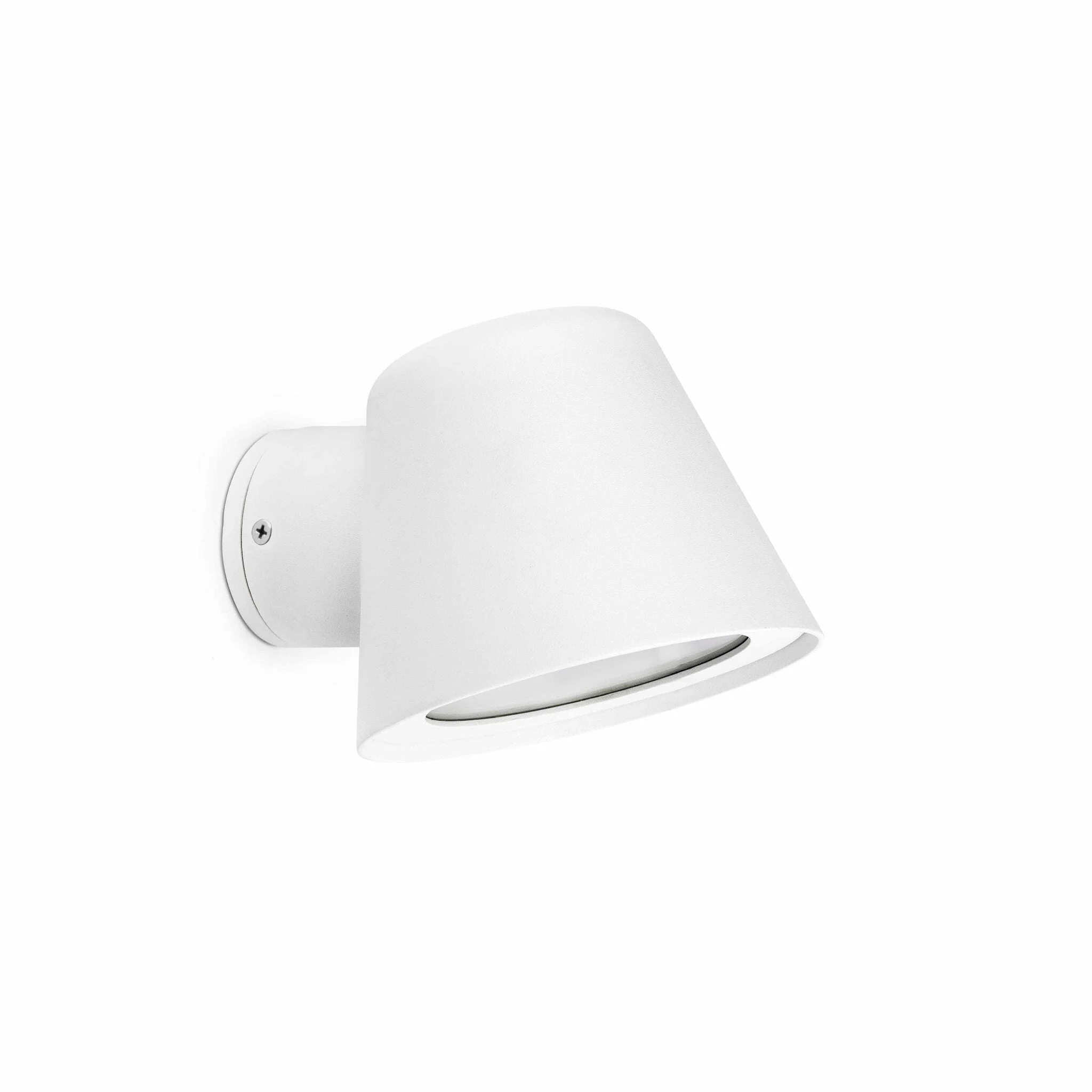 Aplique de exterior Faro Gina GU10 LED blanco mate IP44 71366