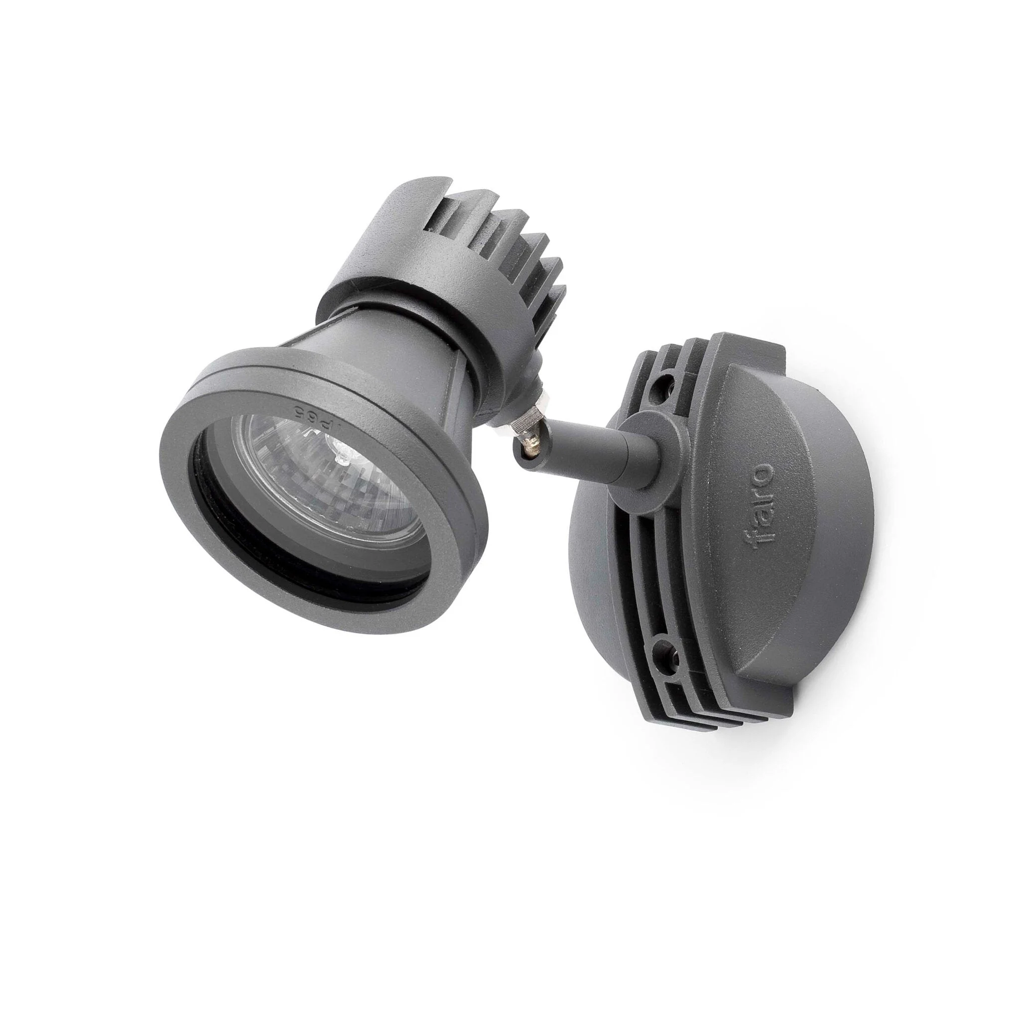Proyector de exterior Faro Project 11cm GU10 LED gris IP65 73 71383