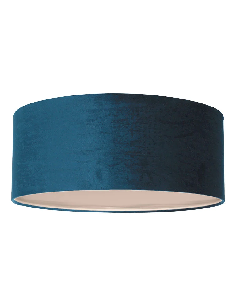 Plafón azul de terciopelo Steinhauer Prestige Chic