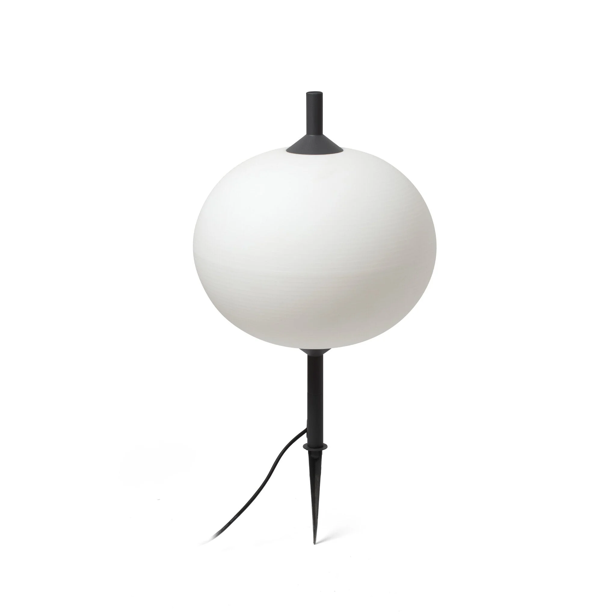 Estaca/Pincho de exterior Faro Saigon 87cm E27 LED gris y blanco IP65 R45 80cm out 71576P-04