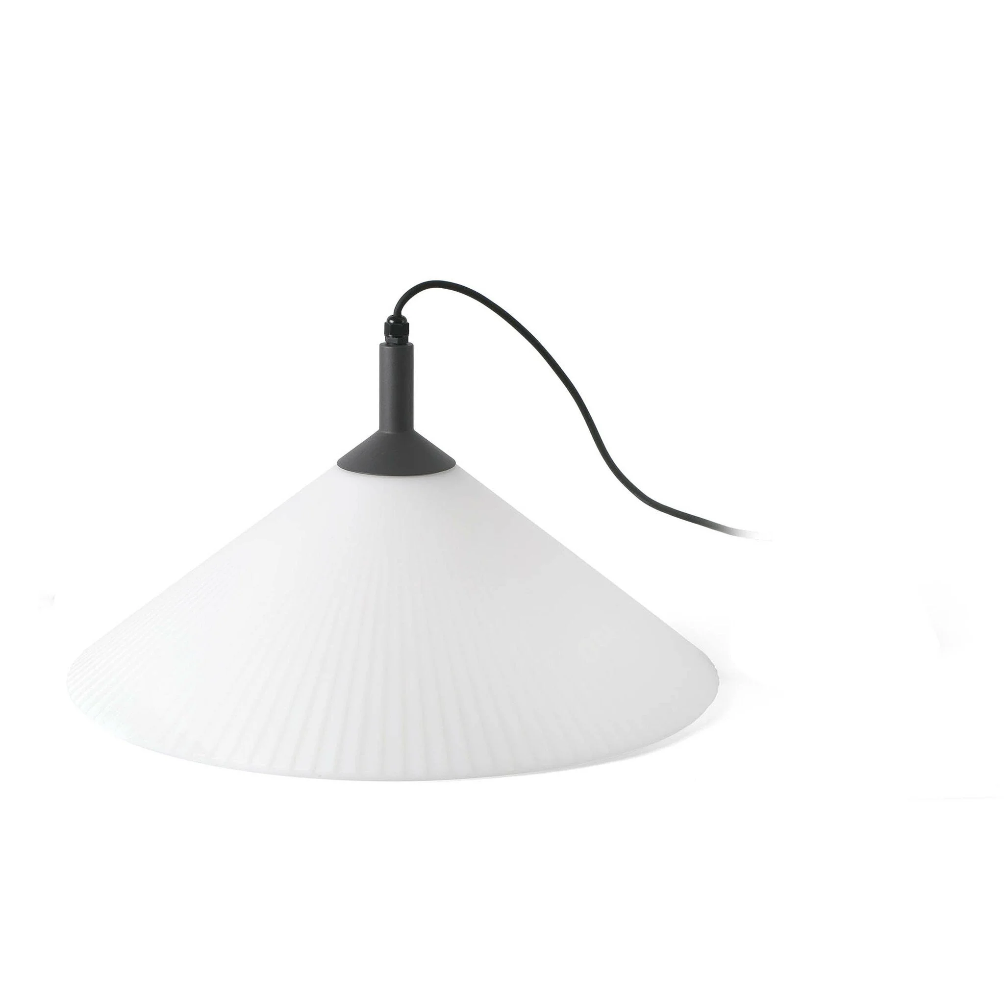 Lámpara colgante de exterior Faro Saigon 54cm E27 LED blanco IP65 R55 out 71584-02