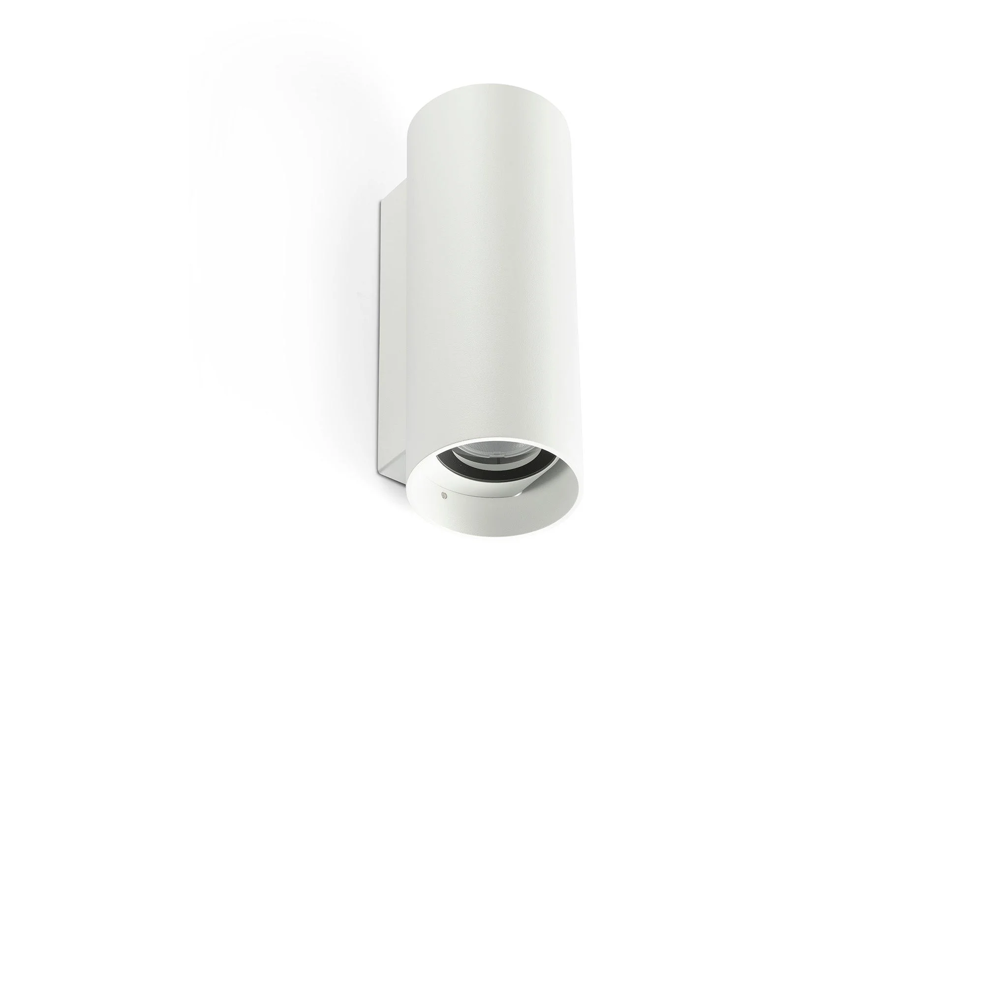 Aplique de exterior Faro Kov 21cm 2 luces LED blanco 2700K IP65 22° 23°/23° redondo 71791-123