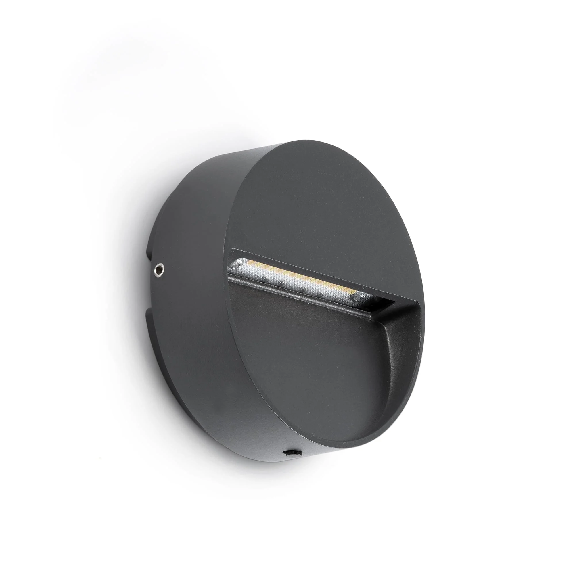 Aplique de exterior Faro Dune LED blanco brillo 2200-4000K IP65 120° CCT redondo 3W 71960