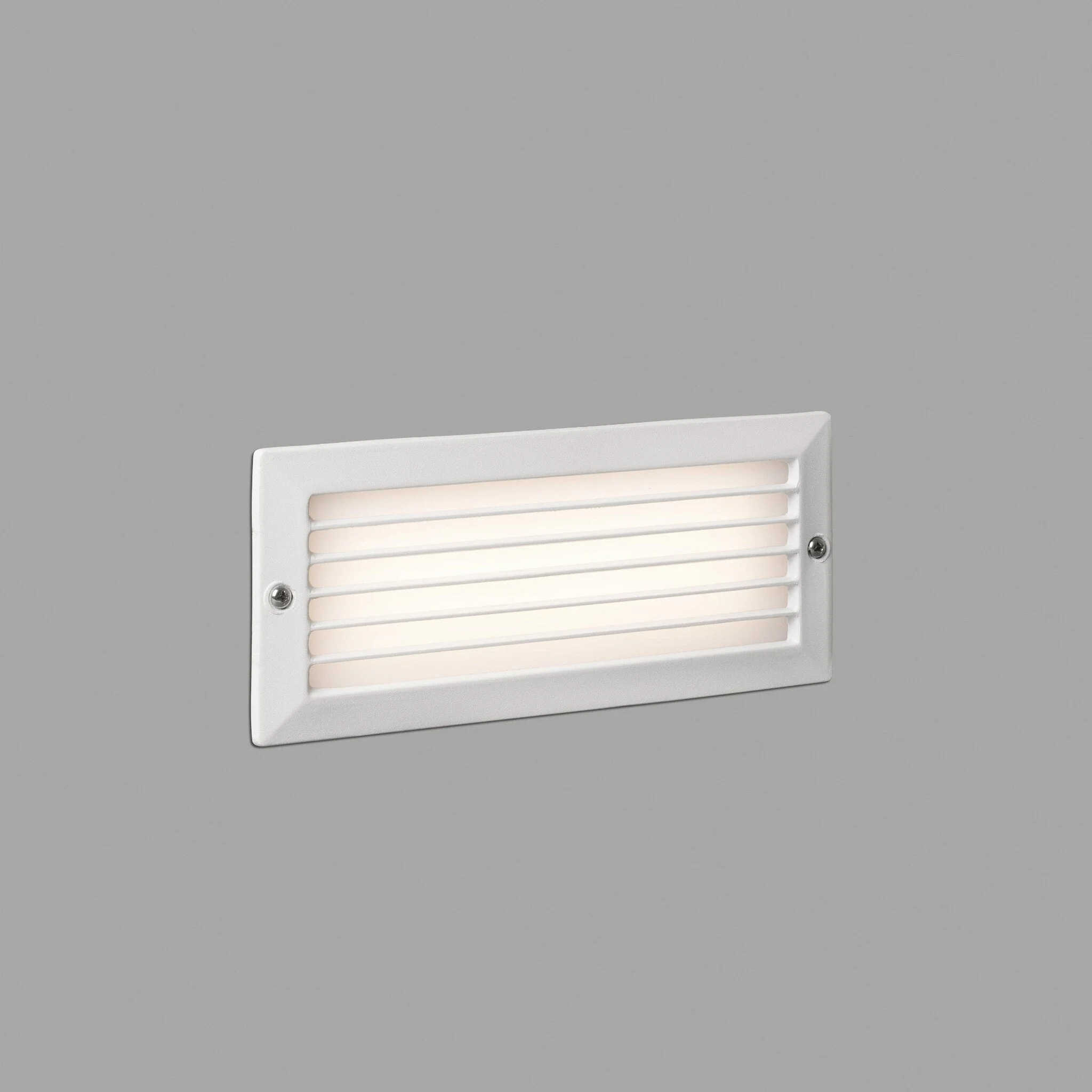Empotrable de pared exterior Faro Stripe-1 LED blanco mate 3000K IP54 opal 72094