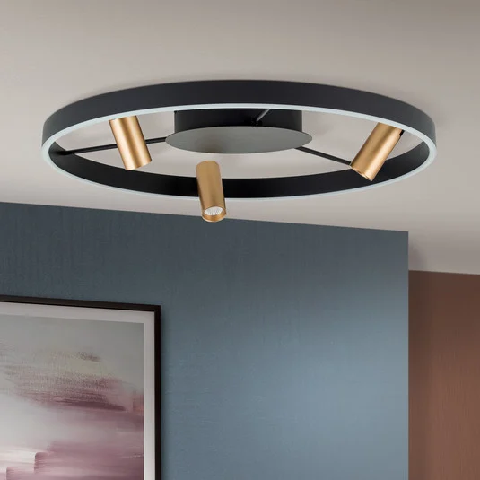 Plafón LED Berlin con 3 focos