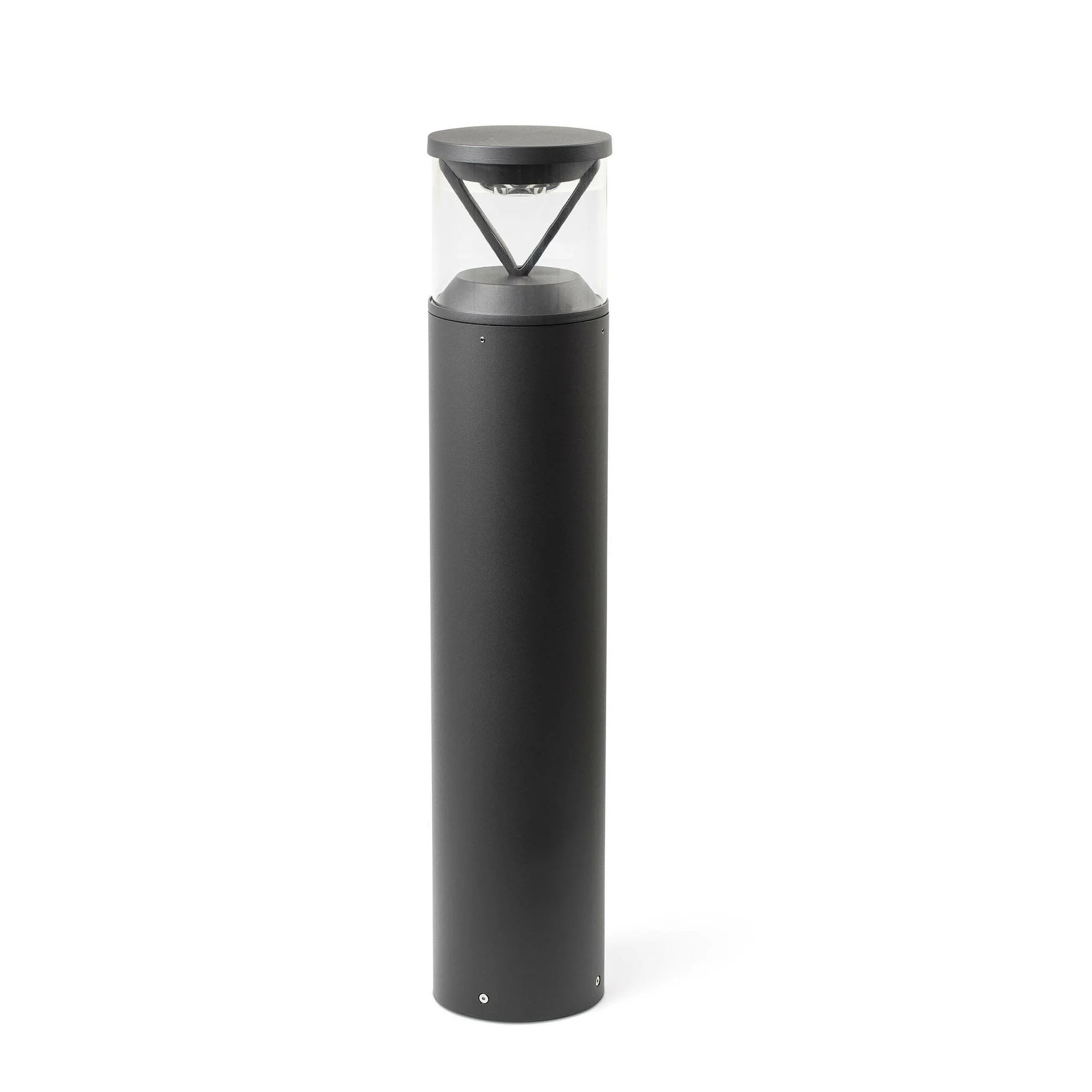 Baliza de exterior Faro Rush 80cm LED gris oscuro 3000K IP65 360° wide
