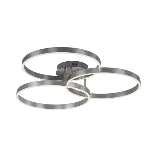 Paul Neuhaus Plafón LED Paan, redondo, CCT, atenuable