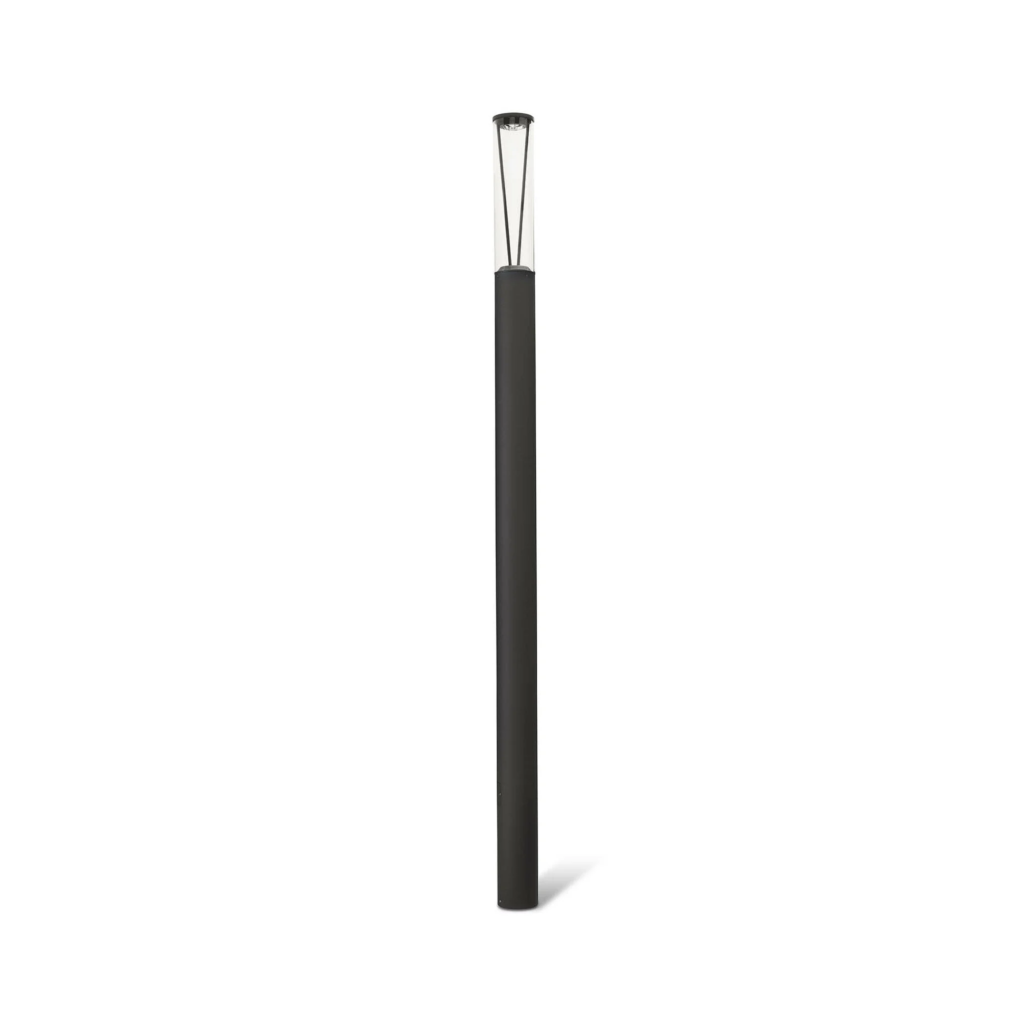 Farola de exterior Faro Rush 310cm LED gris oscuro 4000K IP65 360°