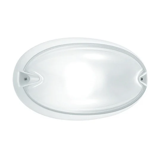 Aplique de exterior ovalado Chip blanco
