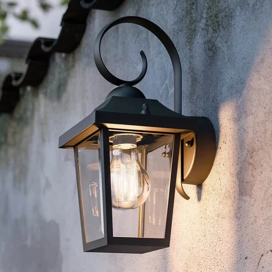 Philips myGarden Buzzard aplique de exterior negro