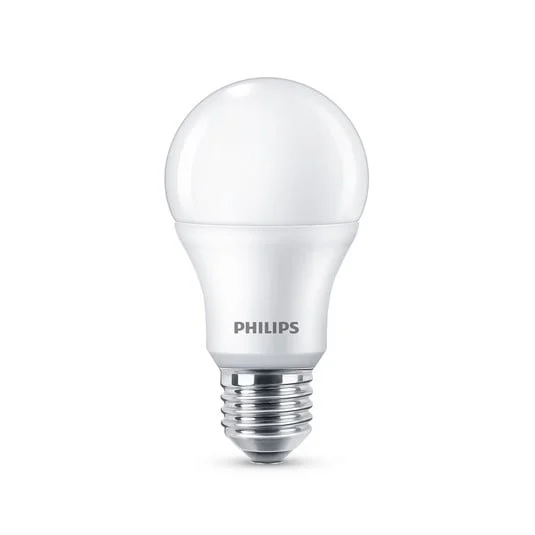 Philips E27 LED A60 8W 2.700K mate pack 4 ud