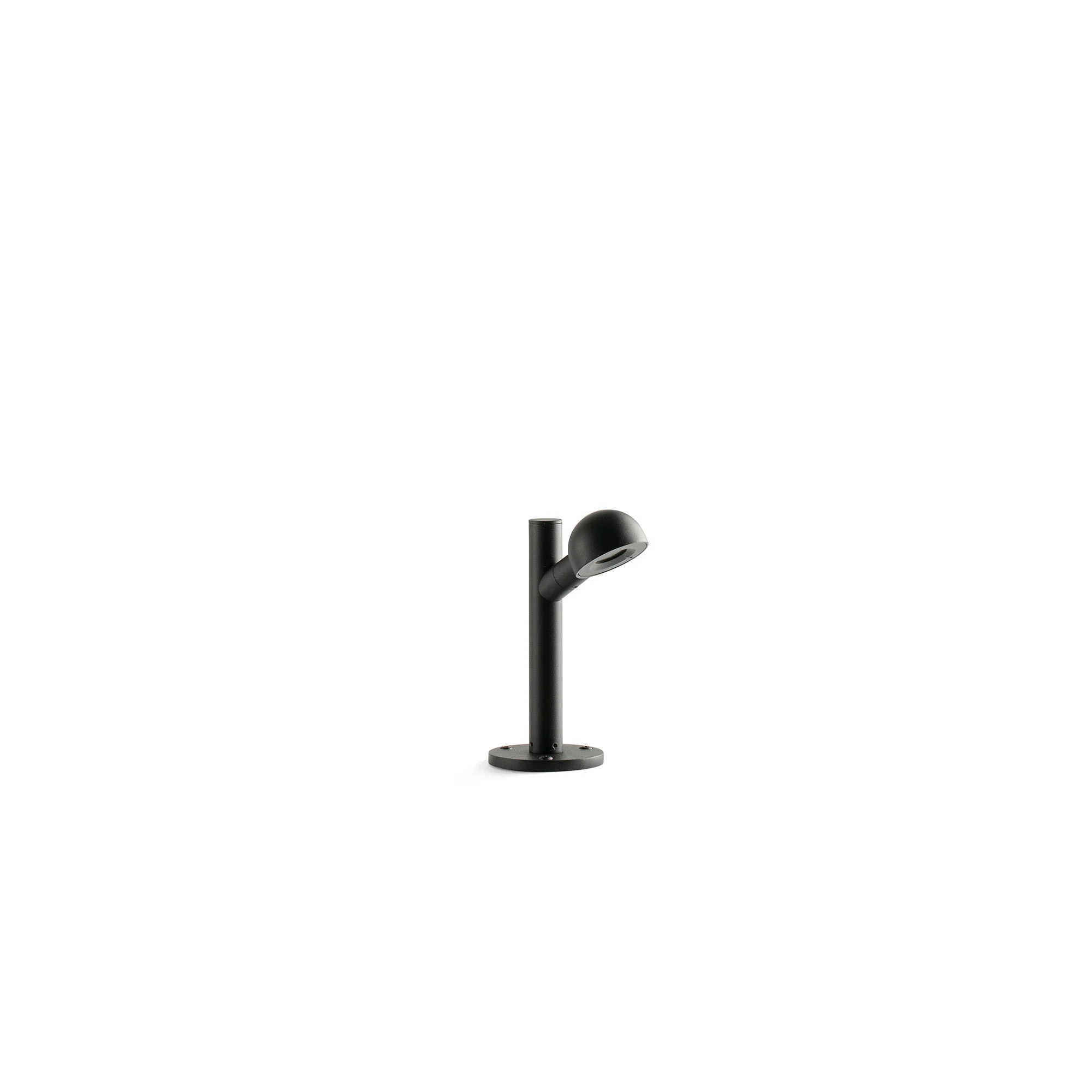 Baliza de exterior Faro Brot 20cm LED negro 2700K IP65 80° opal 75572