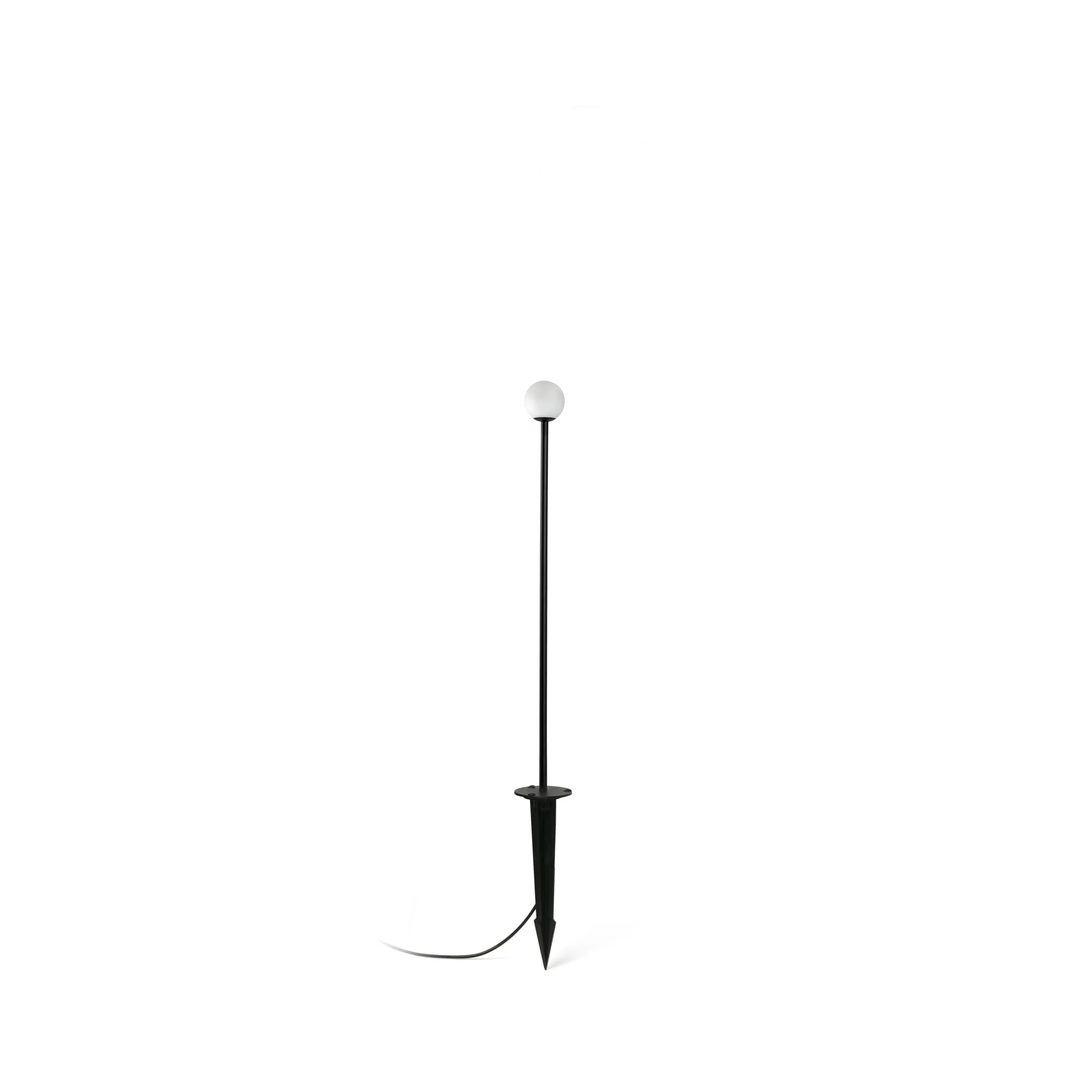Estaca/Pincho de exterior Faro Cuca 50cm LED negro 2700K IP65 24V opal 75585