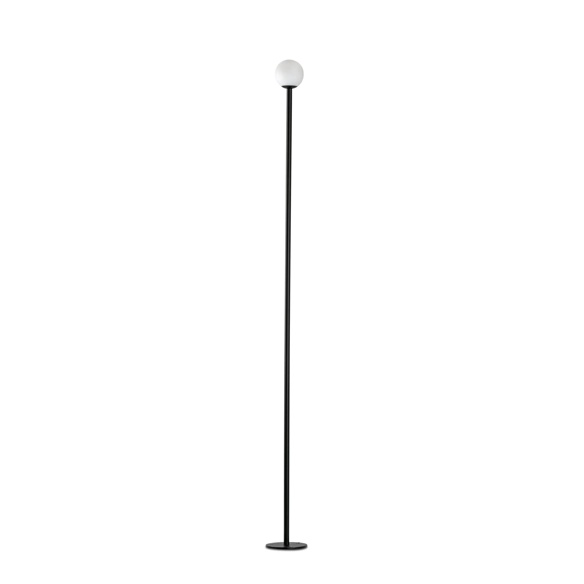 Baliza de exterior Faro Cuca 100cm LED negro 2700K IP65 24V opal 75588