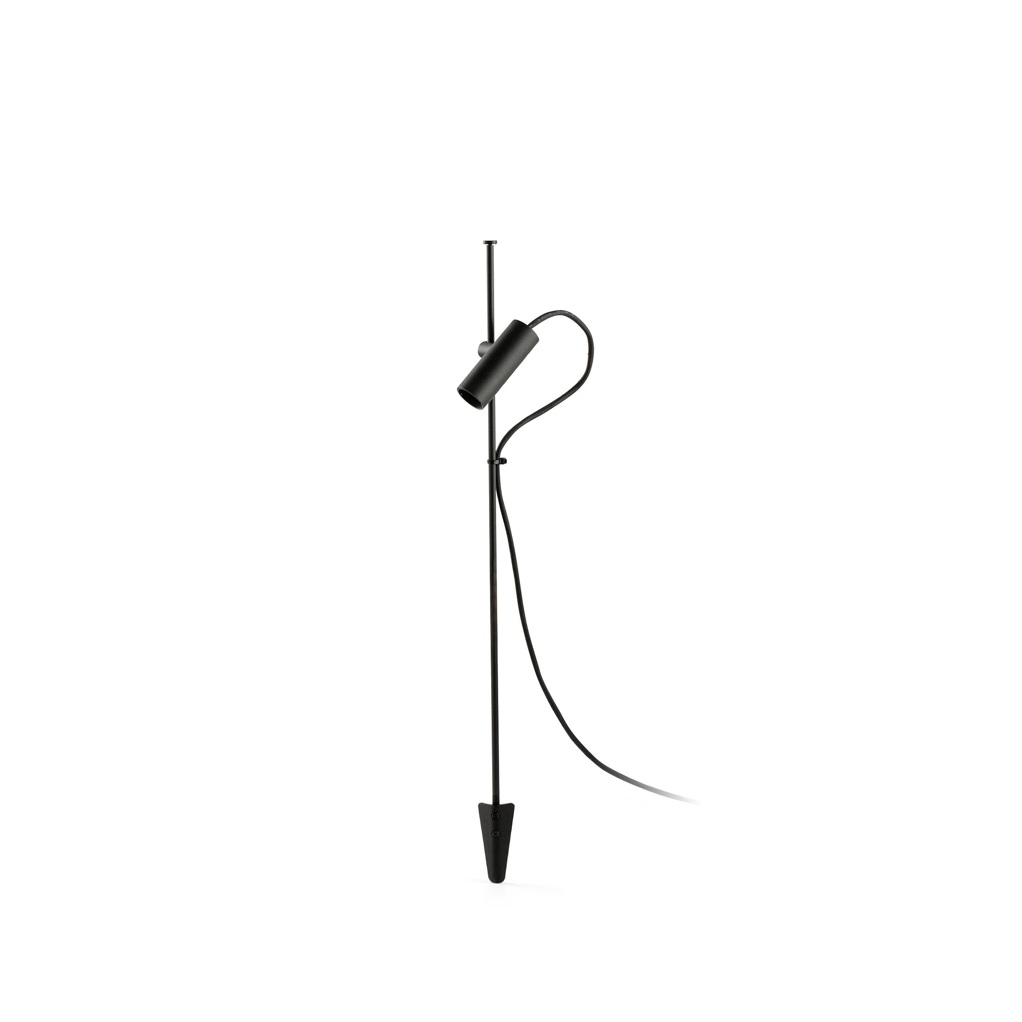 Estaca/Pincho de exterior Faro Clap LED negro 3000K IP65 38° 24V 6W 63cm 75708-233
