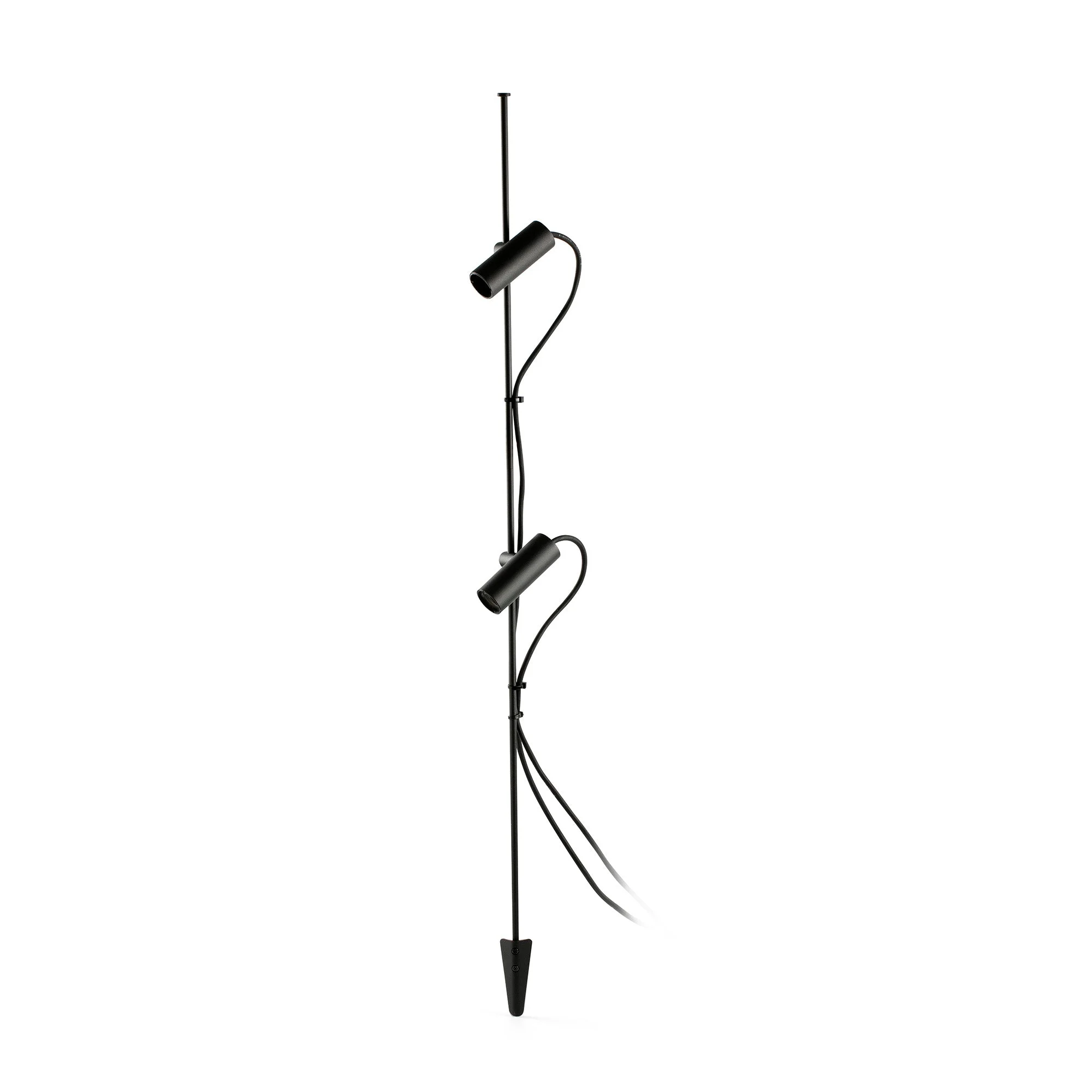 Estaca/Pincho de exterior Faro Clap LED negro 3000K IP65 38° 24V 6W 103cm 75709-233