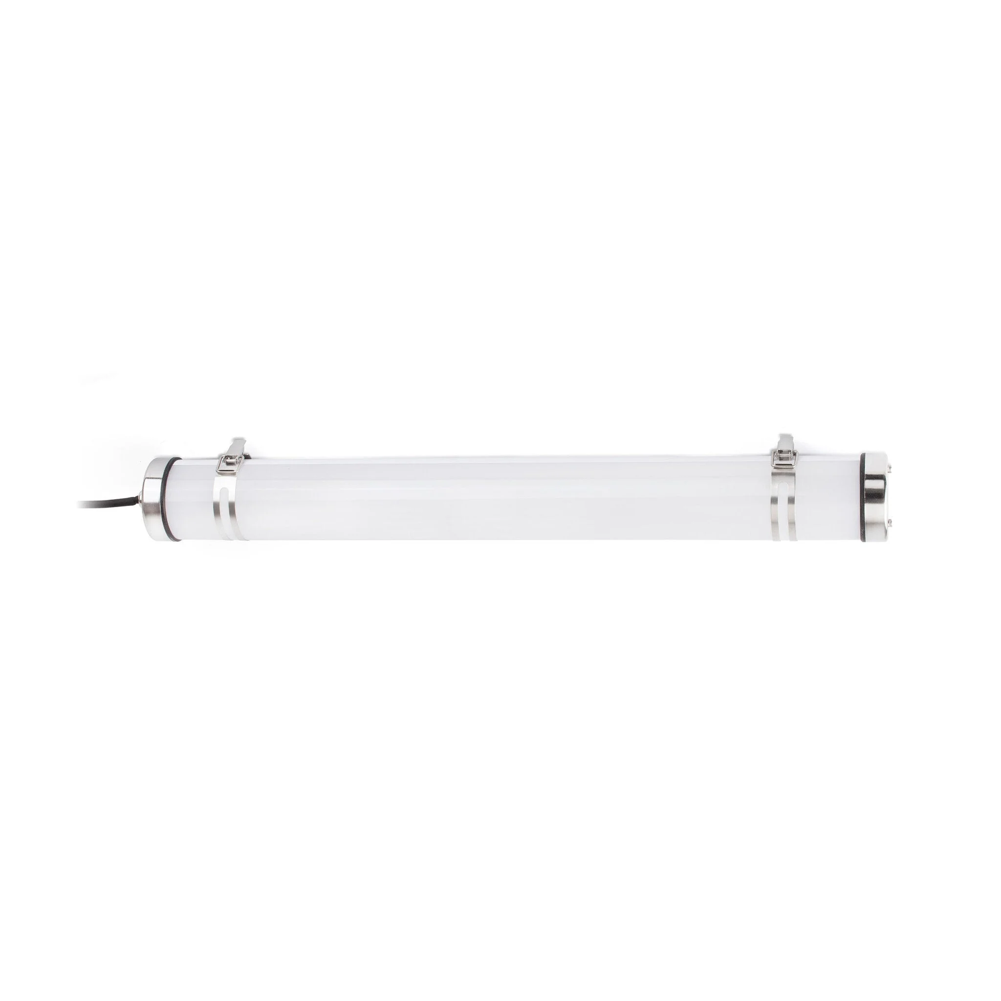 Aplique de exterior Faro Scuba LED cromo 3000K IP65 120° 20W opal 60cm 75750
