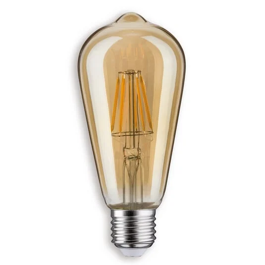 Paulmann E27 6,5W 825 rústica LED ST64 oro