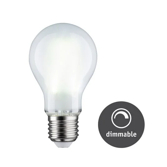 Paulmann bombilla LED E27 9W 6.500K mate atenuable