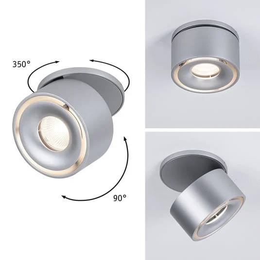 Paulmann Spircle lámpara empotrada LED cromo mate