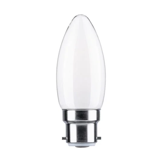 Paulmann vela LED B22d 4,7W 2.700K opalino dim