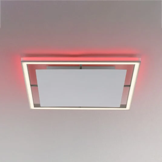 Paul Neuhaus Helix plafón LED cuadrado 50cm